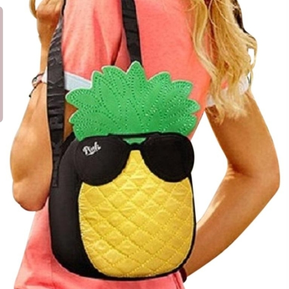 PINK Victoria's Secret Handbags - Victoria's Secret Pink pineapple cooler Bag